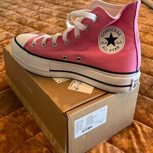 Brand, new converse shoes, bubblegum pink!